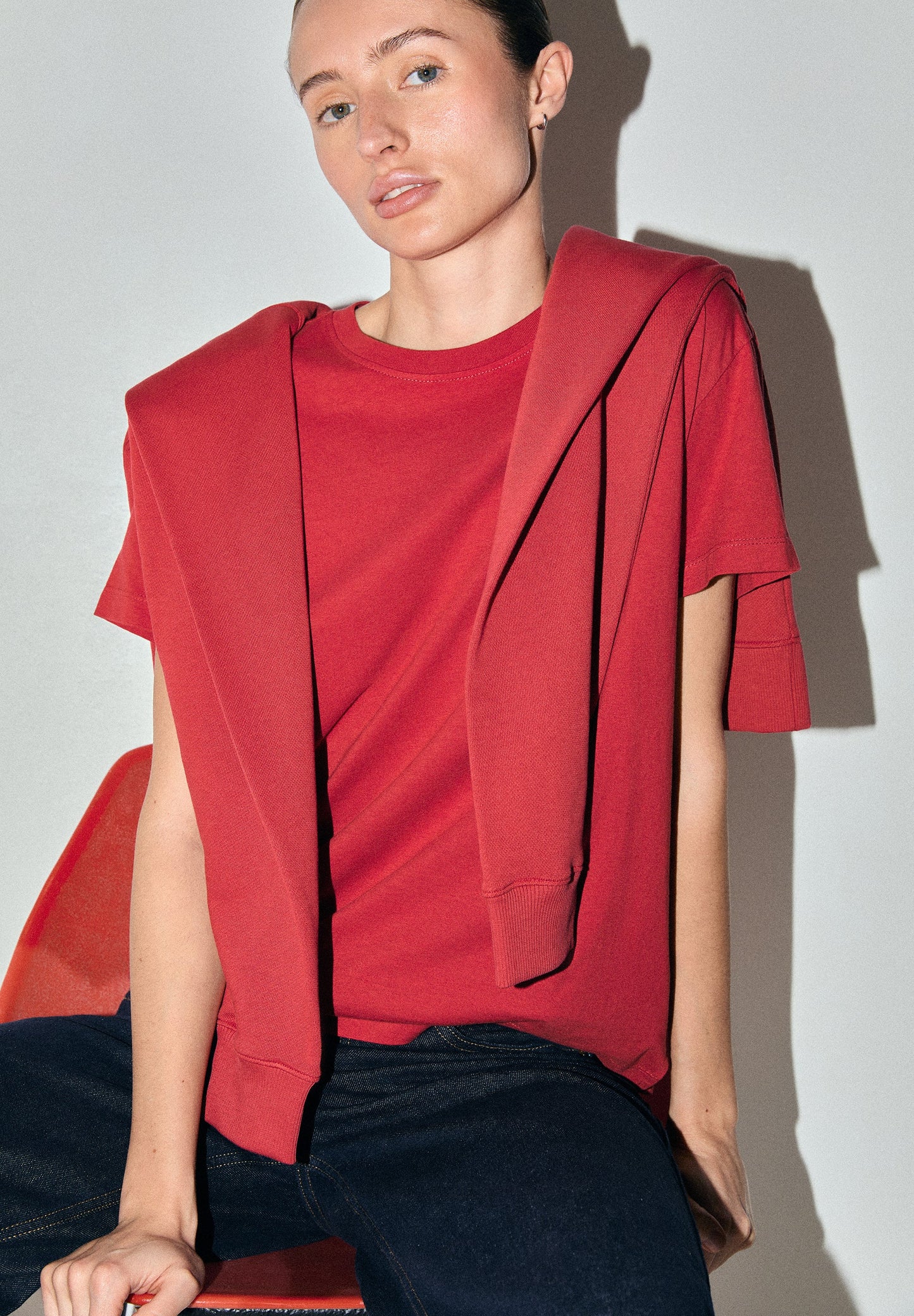BASIC-T-SHIRT MIT TOTENKOPF