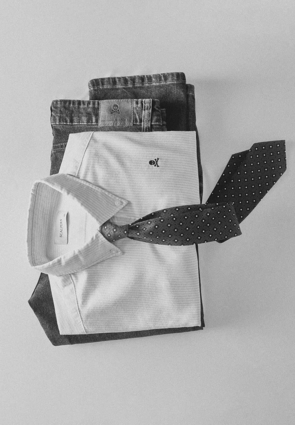 CAMICIA OXFORD TESCHIO A CONTRASTO