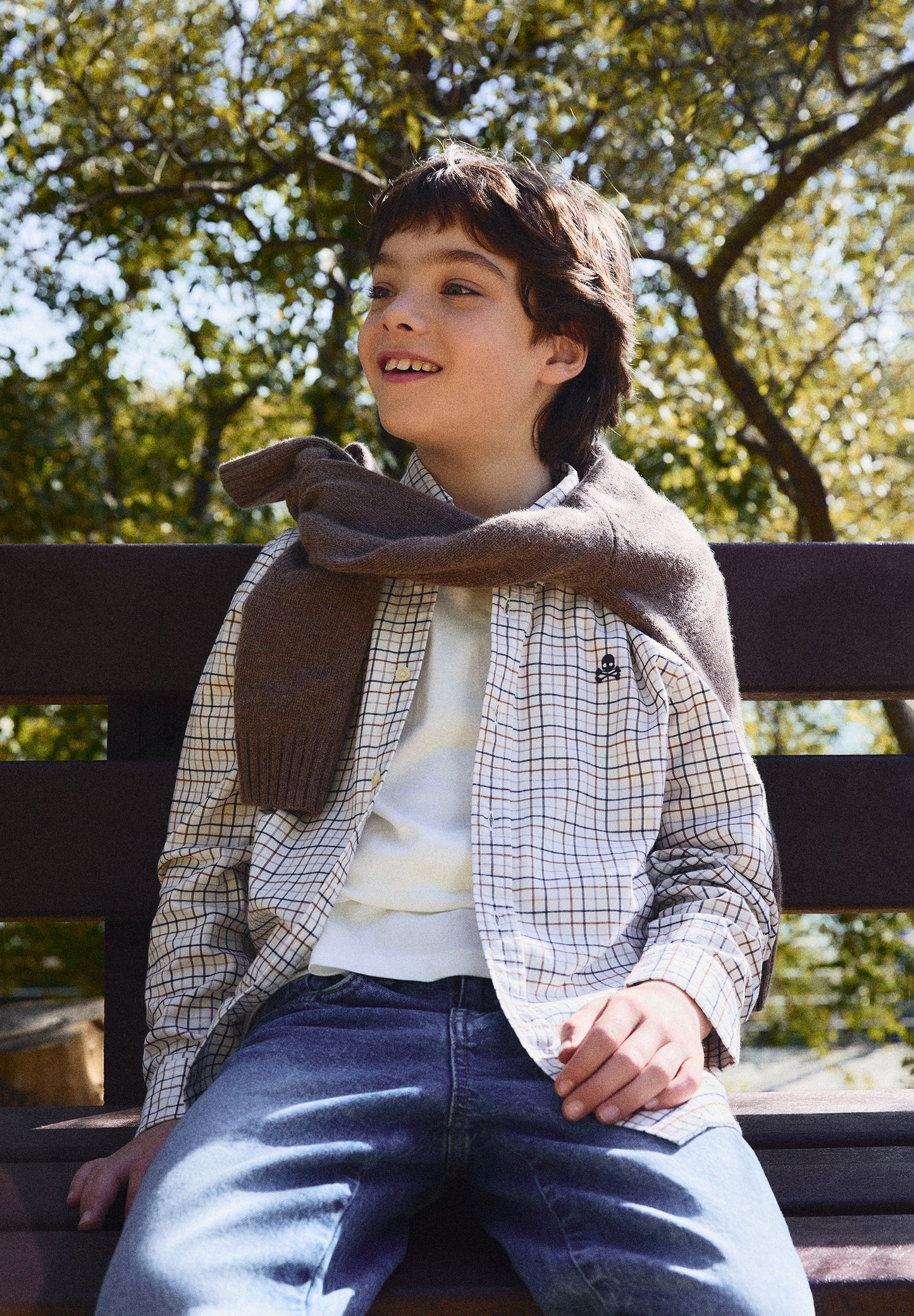 CHECKED OXFORD SHIRT