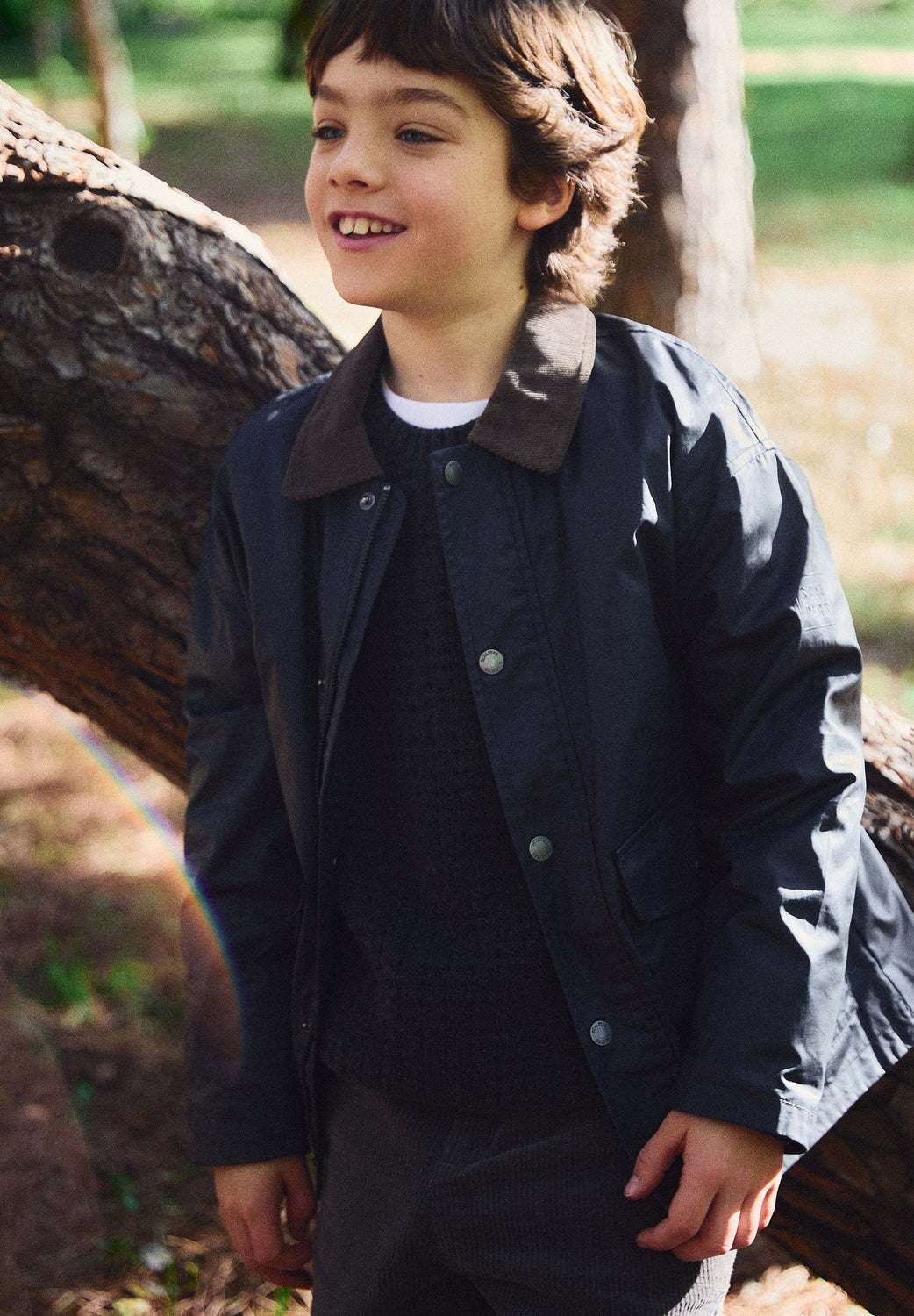 CHAQUETA CUELLO CONTRASTE PANA - Scalpers