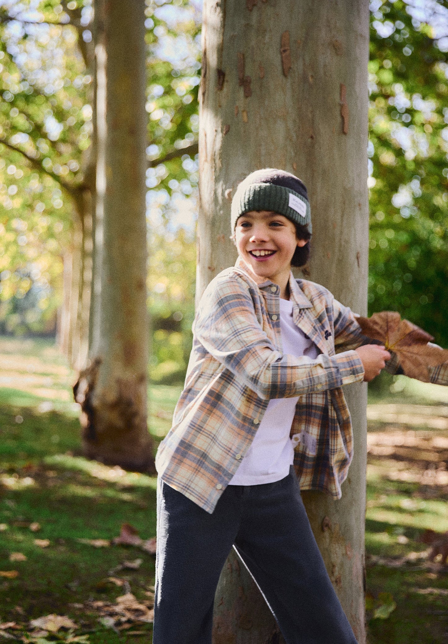 SCKCHECKCORDSHIRT KIDS