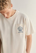 T-SHIRT IM BOXY FIT MIT STICKEREI
