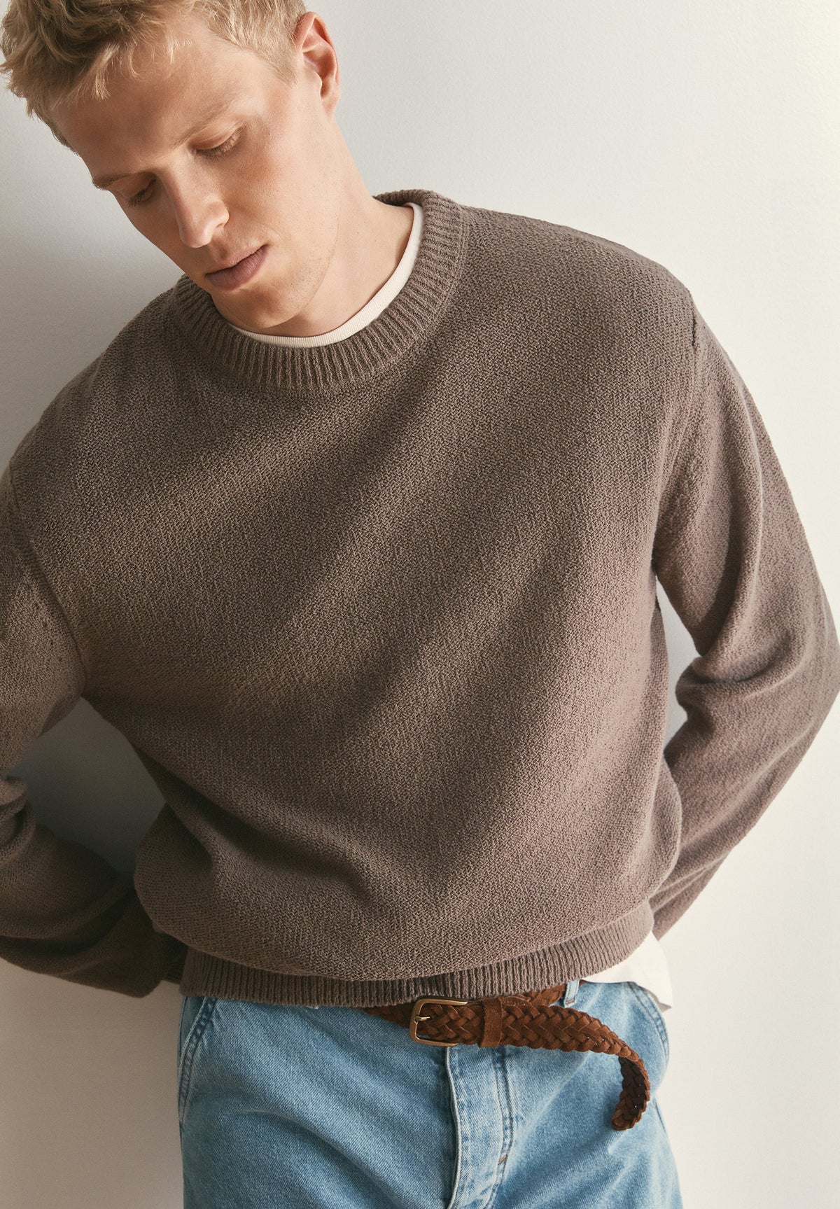PULL TEXTURISÉ COTON