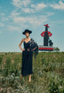 SEQUIN BODICE DRESS