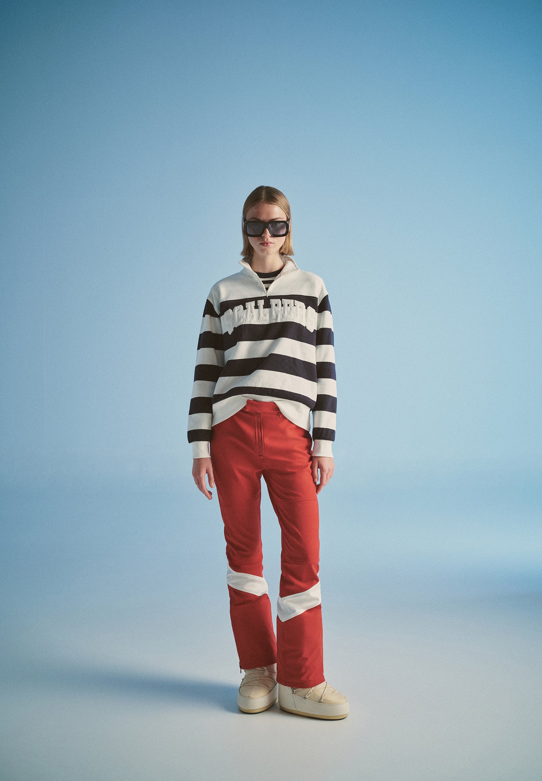 TWO-TONE VINTAGE JUMPSUIT