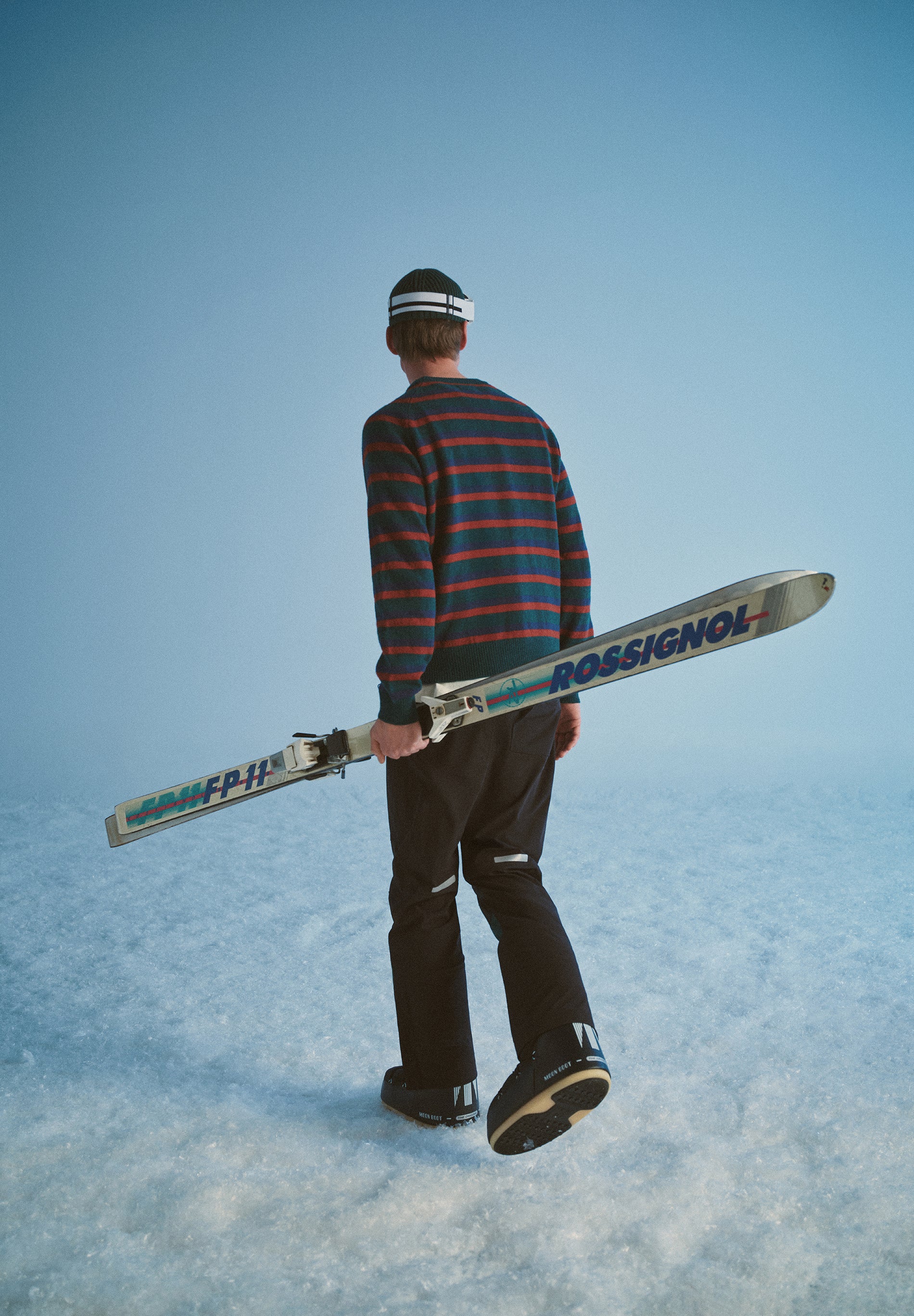 STRIPED WOOL SWEATER