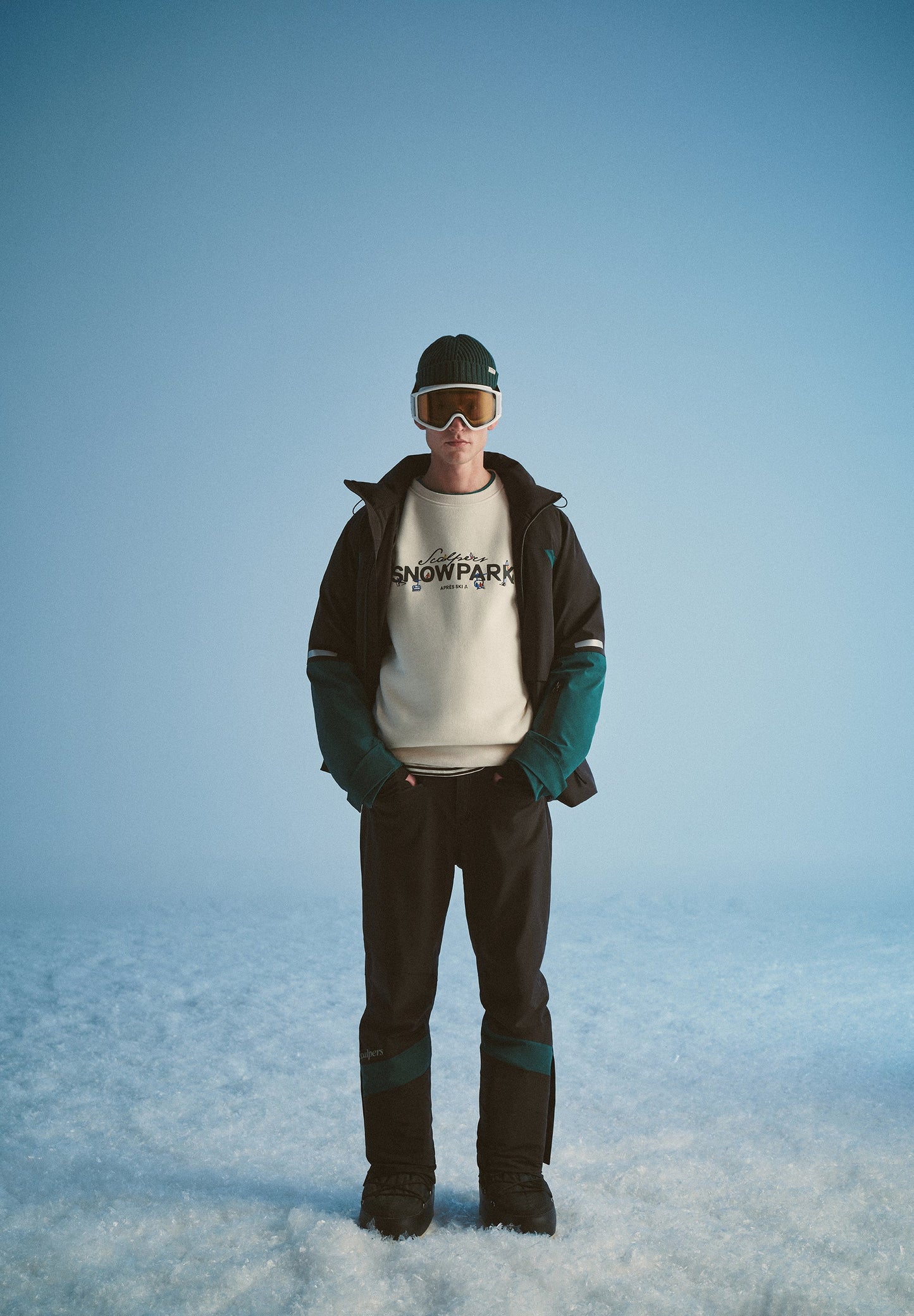 SCSNOWPARK EMB SWEATER