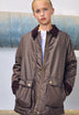 CONTRAST COLLAR JACKET