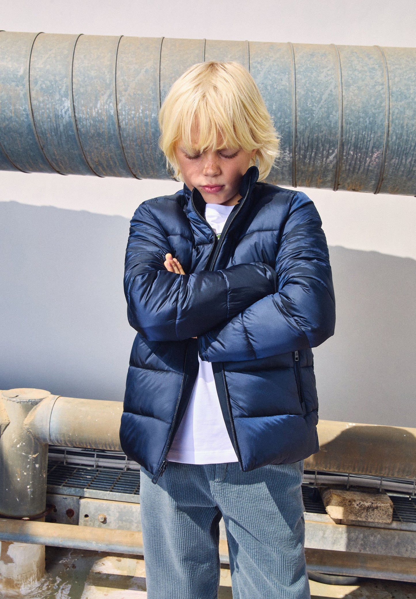 VESTE À CAPUCHE AMOVIBLE LOGO