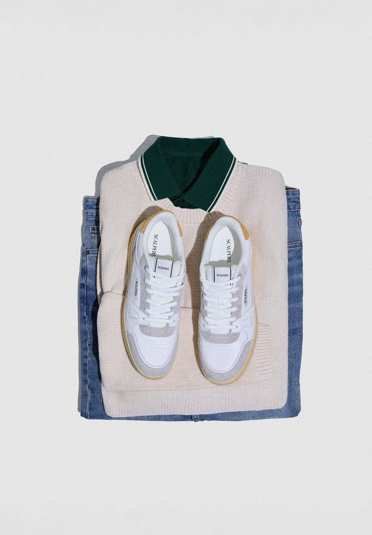 SNEAKERS DOODSKOP LEER