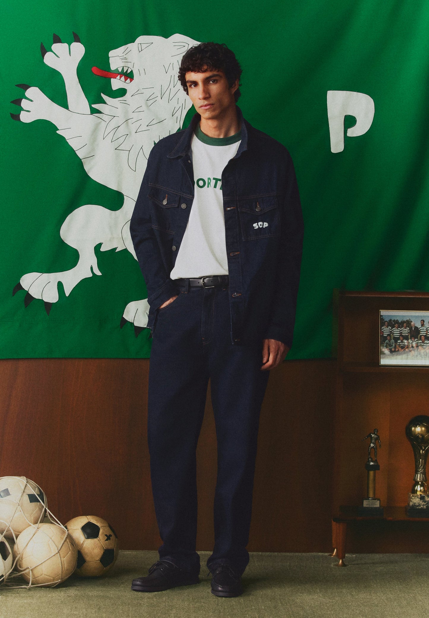 DENIMJACKE SCALPERS X SPORTING CP