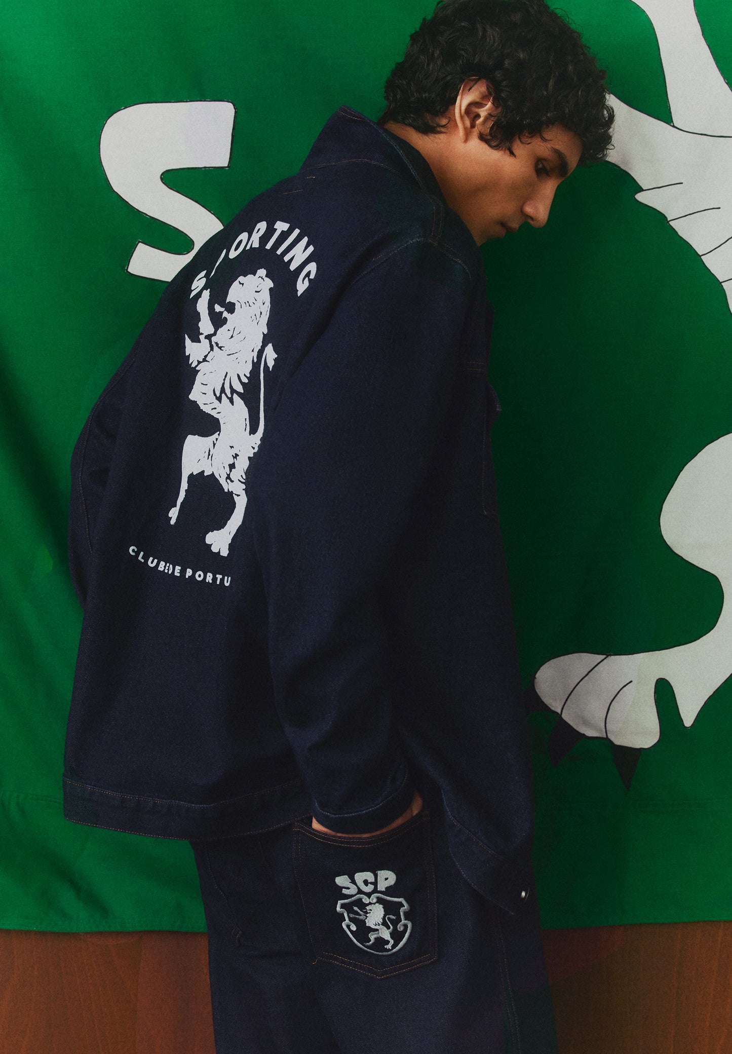 GIACCA IN JEANS SCALPERS X SPORTING CP