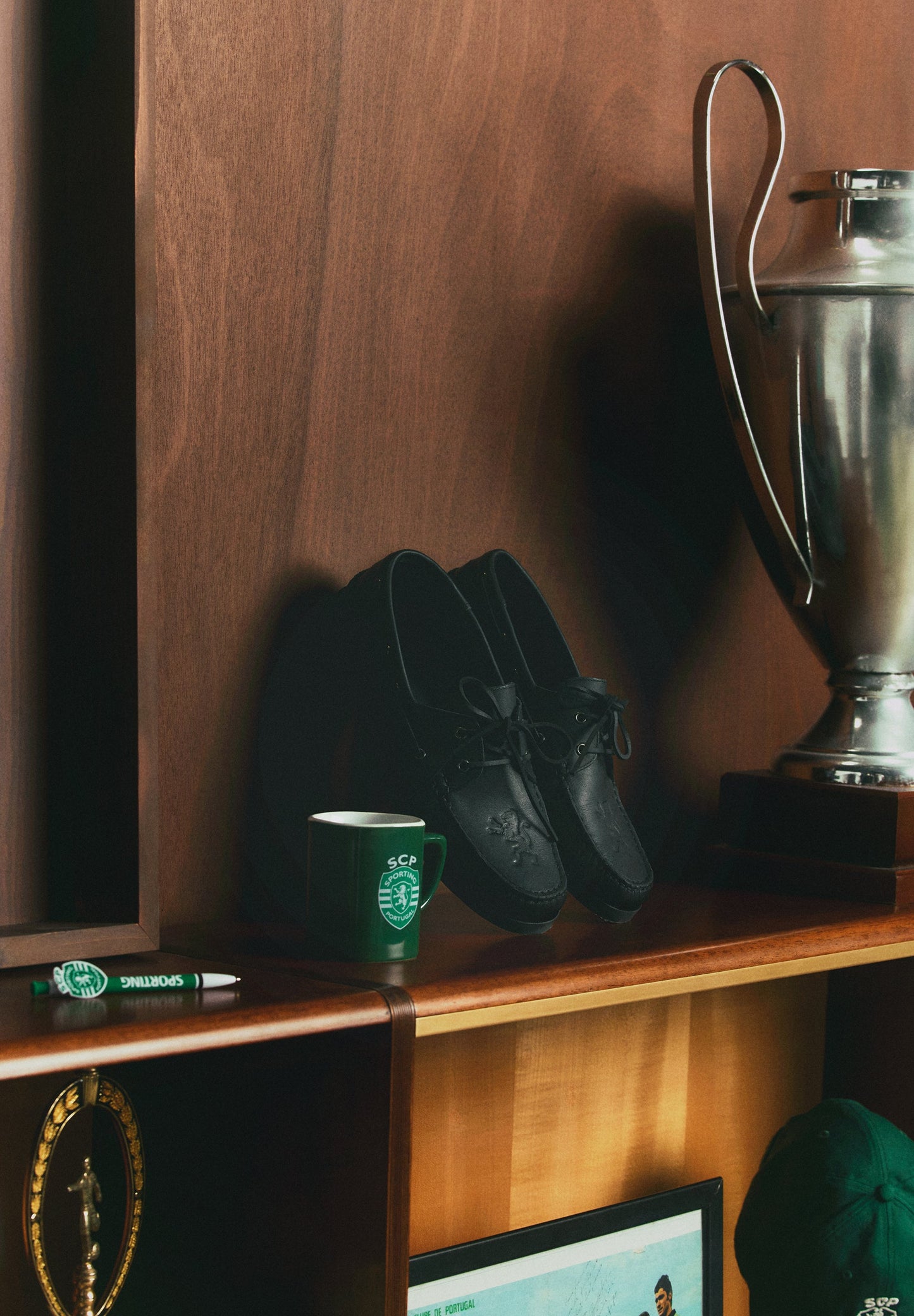 CHAUSSURES BATEAU EN CUIR SCALPERS X SPORTING CP