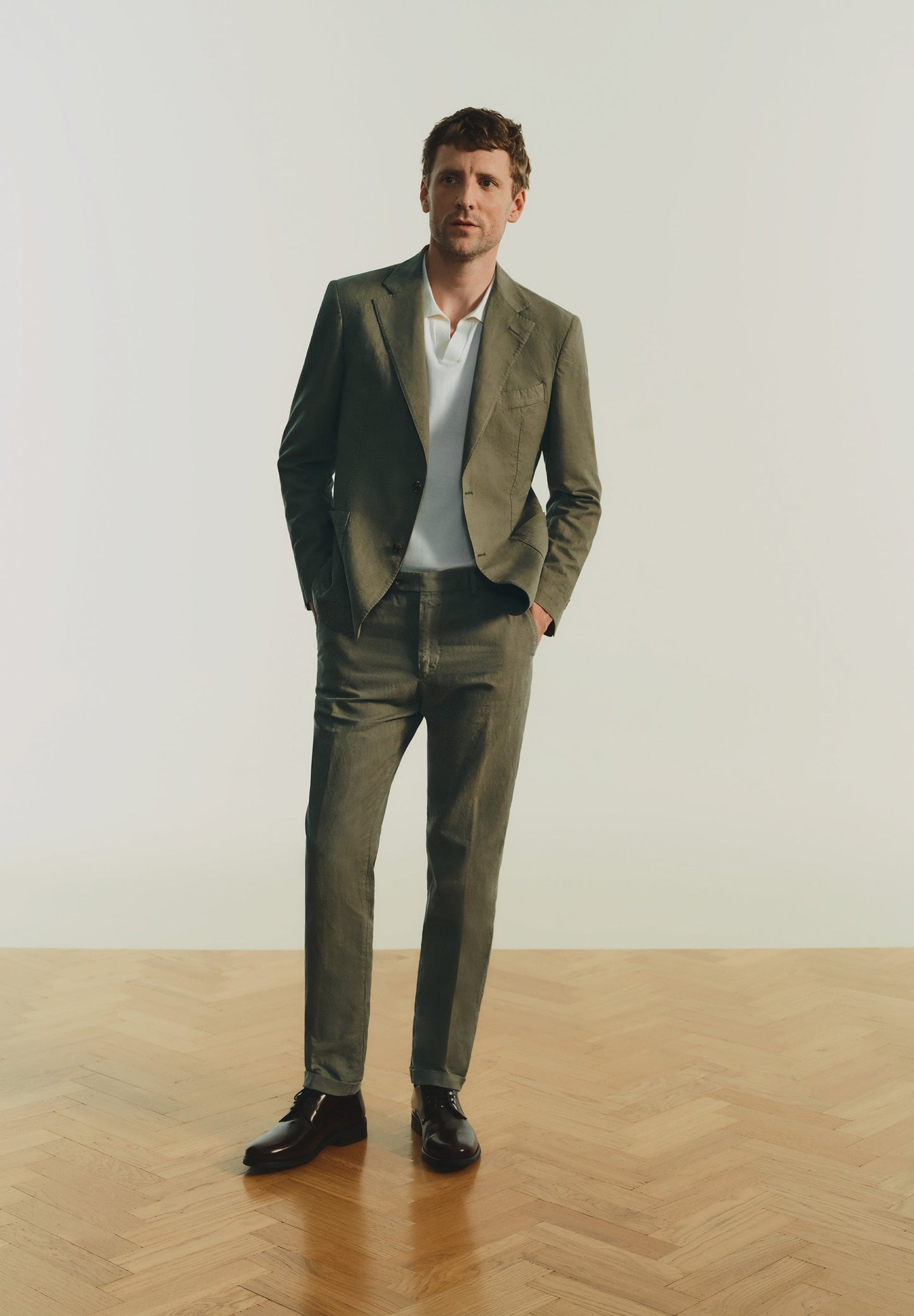 BLAZER DOPPIOPETTO DA COMPLETO LINO