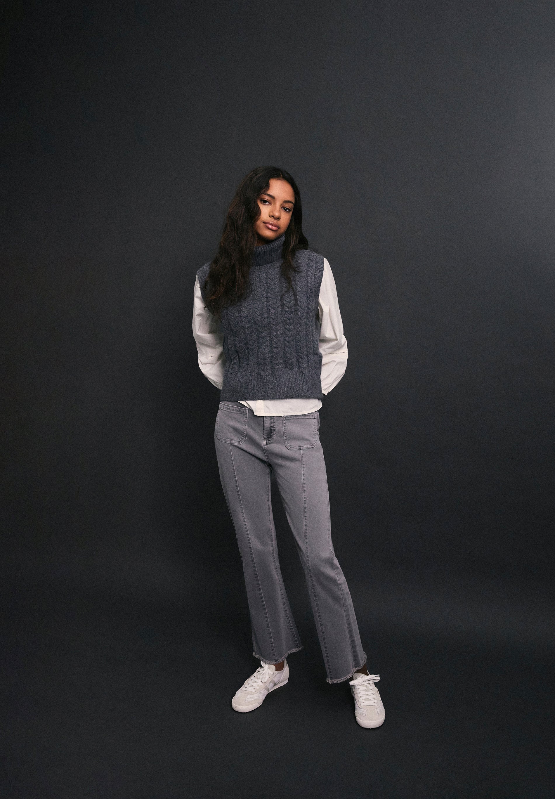 PANTALÓN FLARE FLECOS