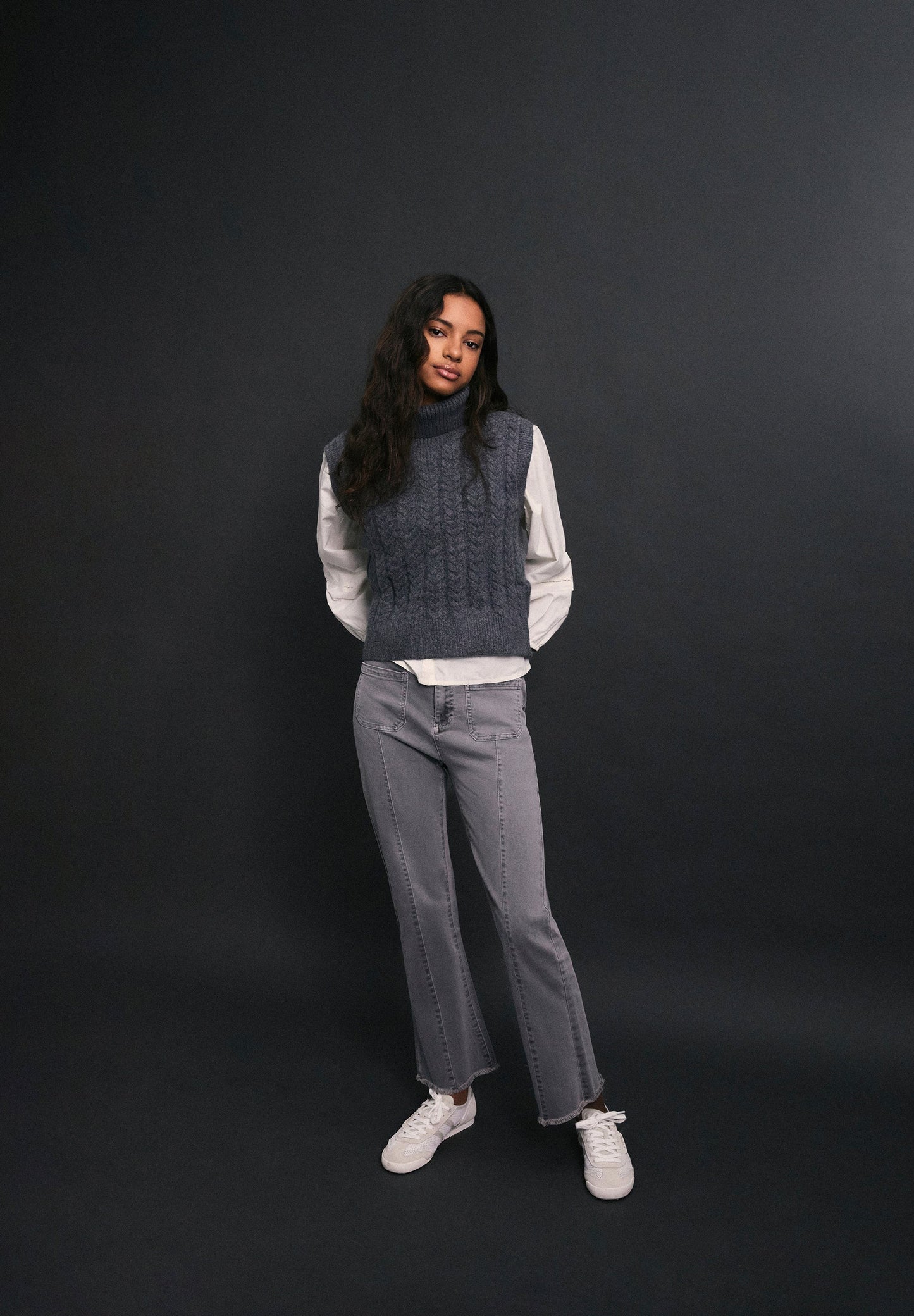 PANTALÓN FLARE FLECOS