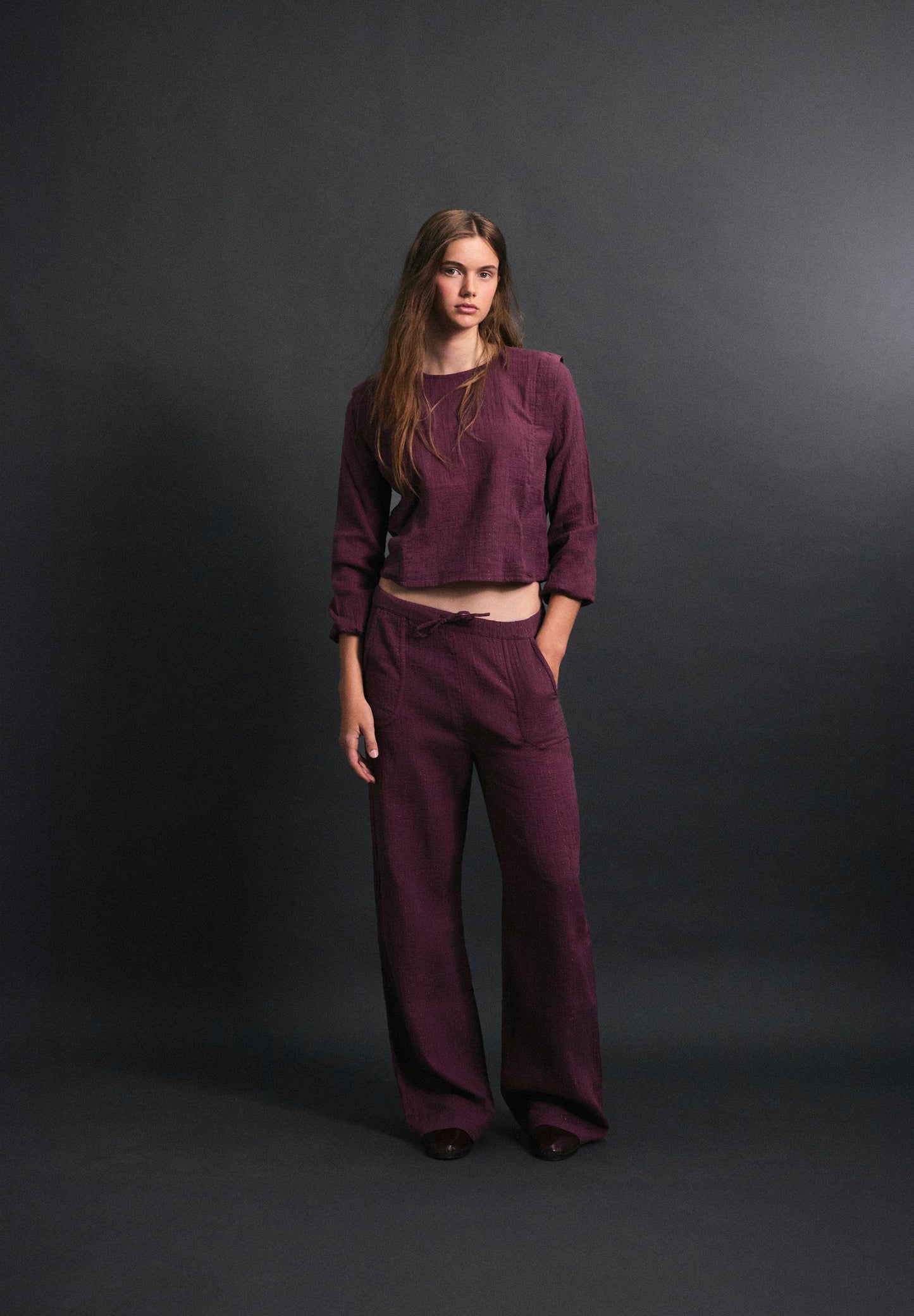 BLUSA PLIEGUES