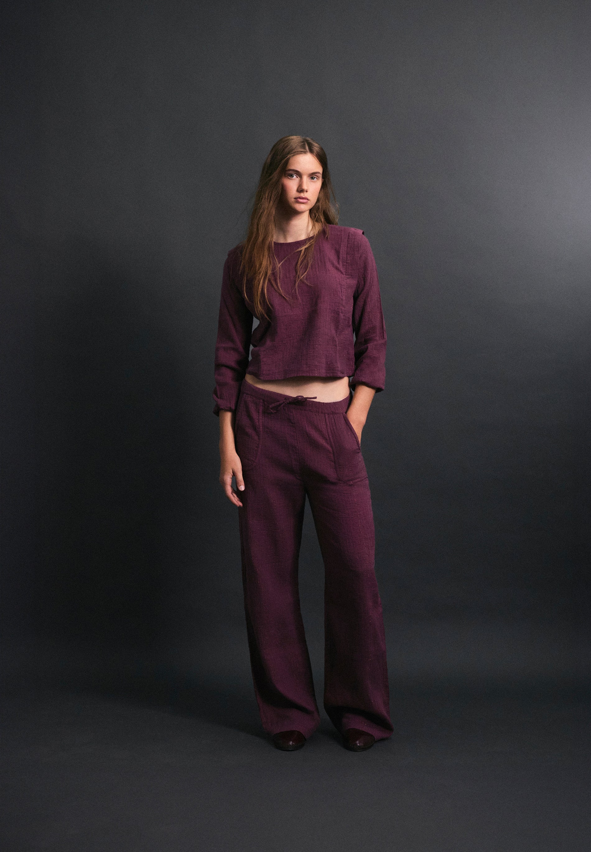 BLUSA PLIEGUES