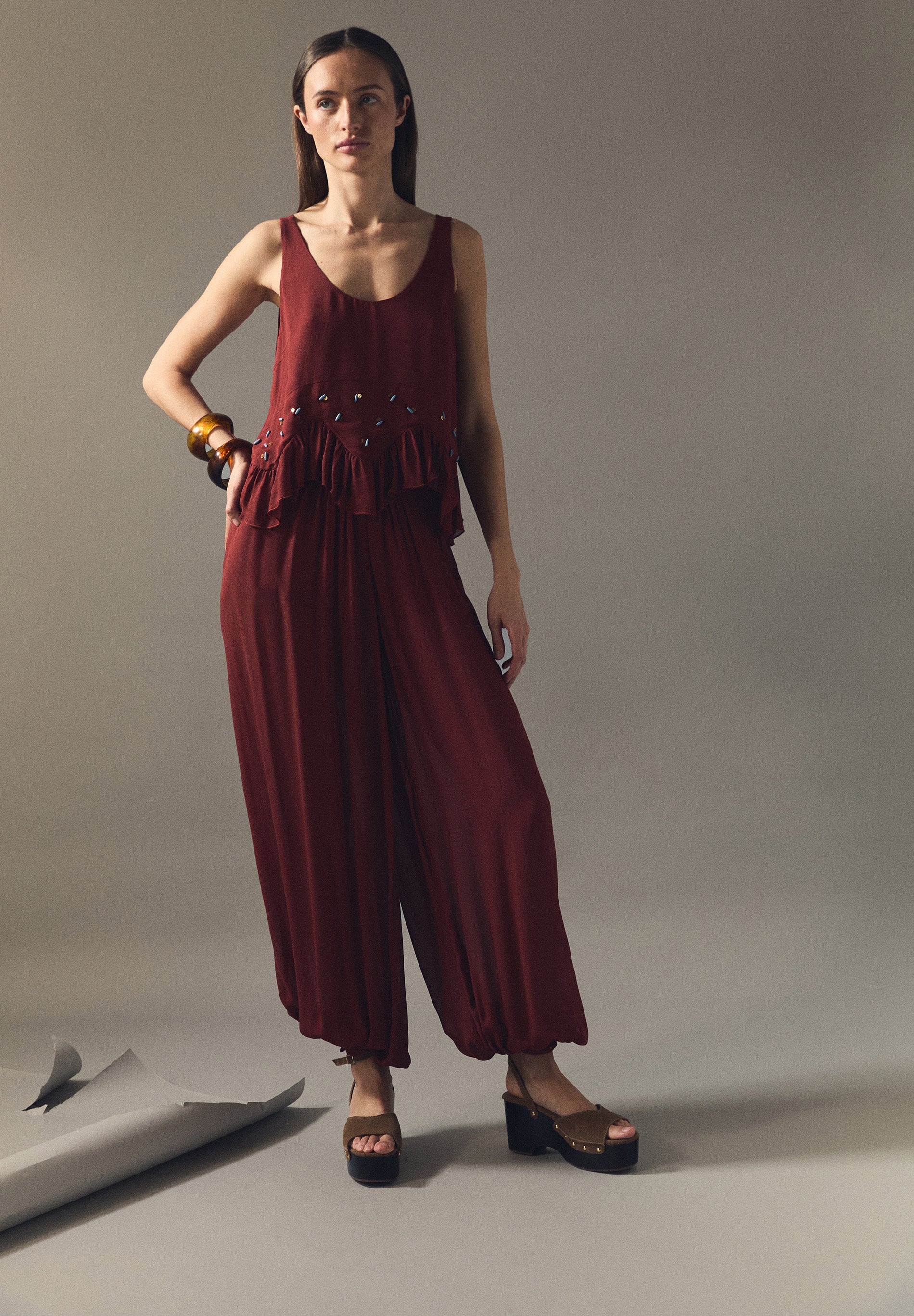 PUMPHOSE MIT APPLIKATIONEN