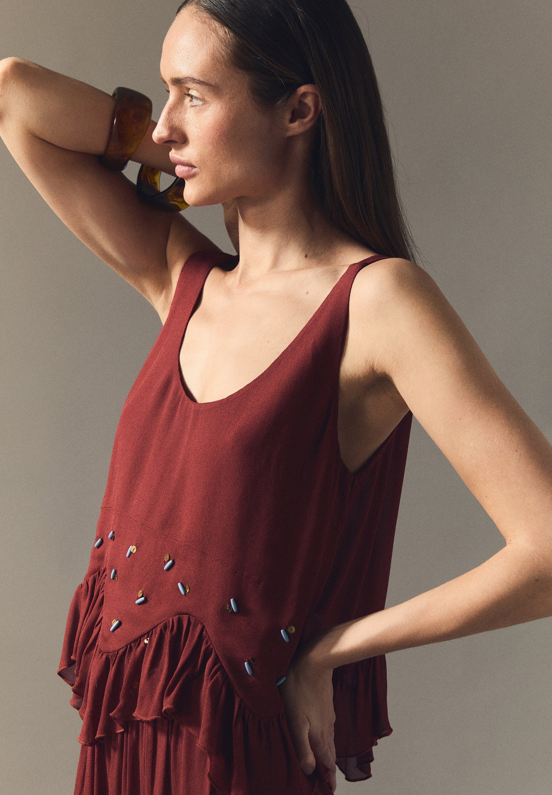 TOP FLUIDE APPLIQUES