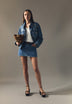 DENIM MINI SKIRT