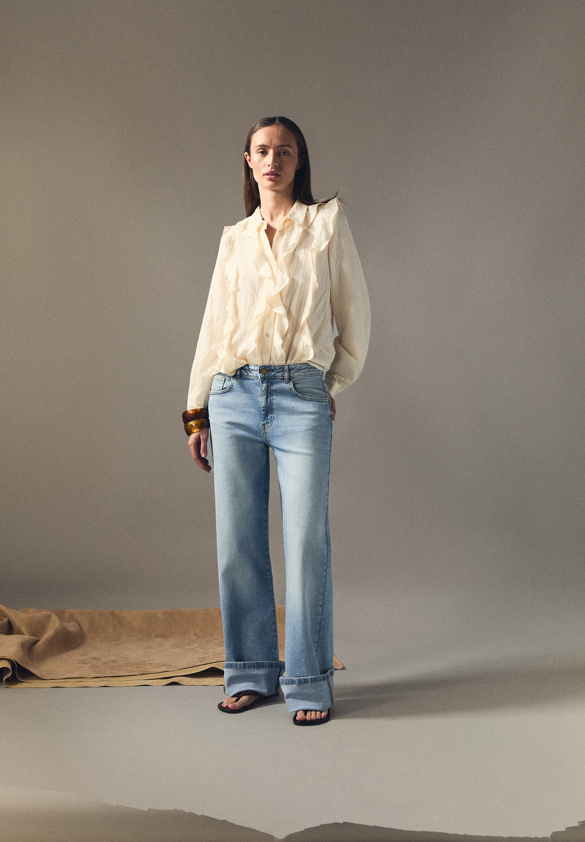 JEANS RELAXED FLARED