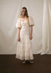 PUFF SLEEVE MIDI DRESS¡