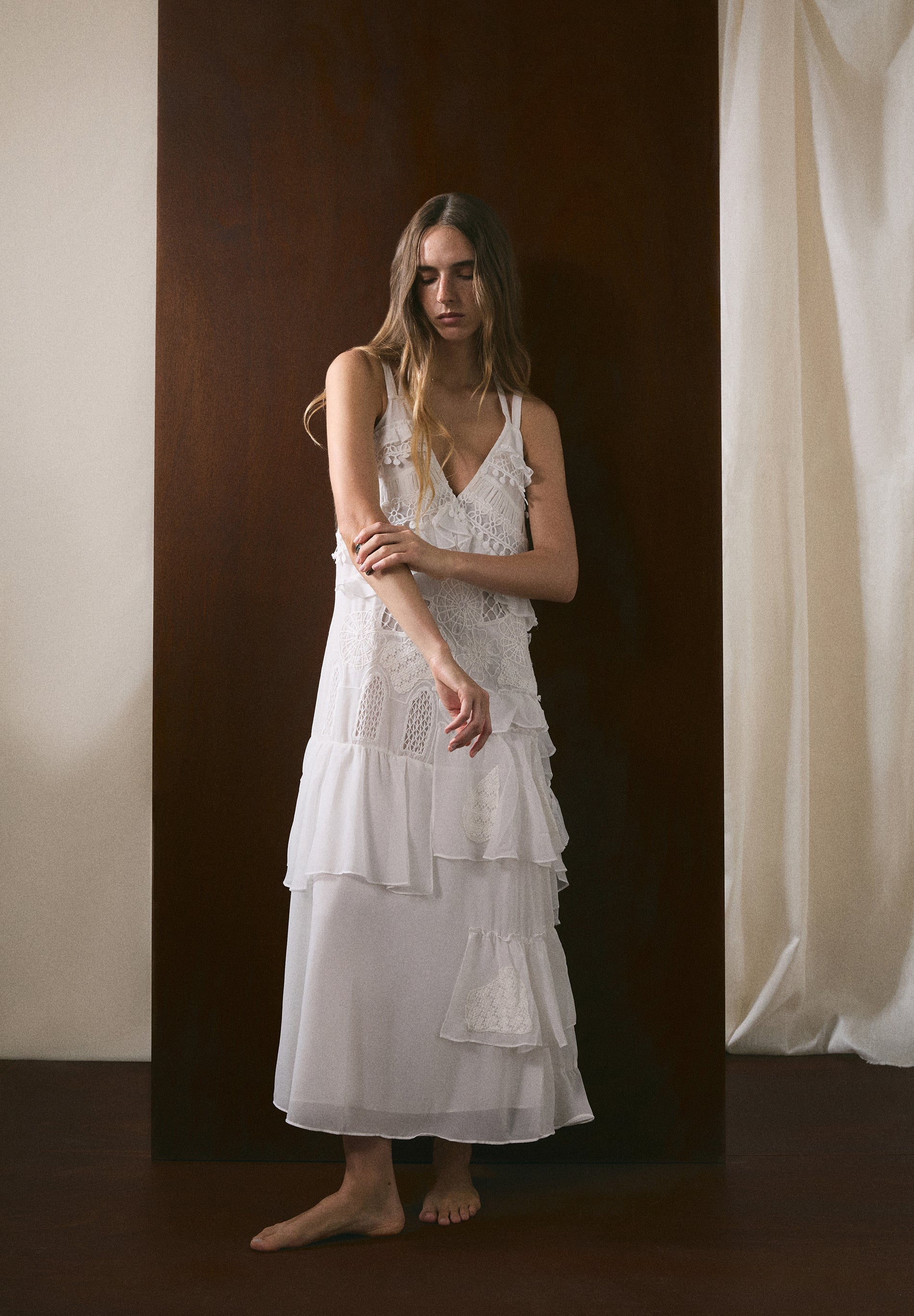 ROBE À FLEURS SCLACE