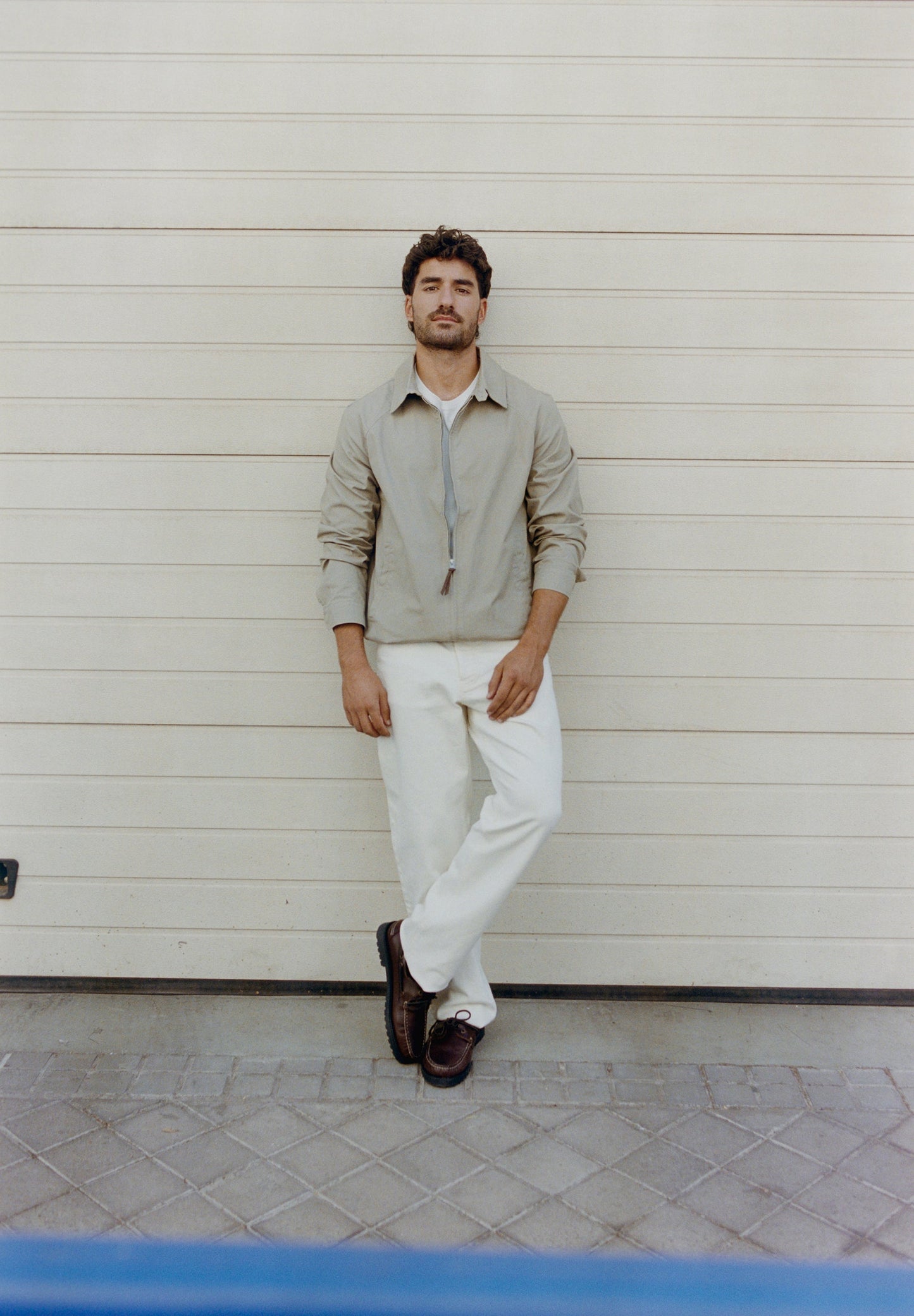 STRAIGHT LOGO TROUSERS