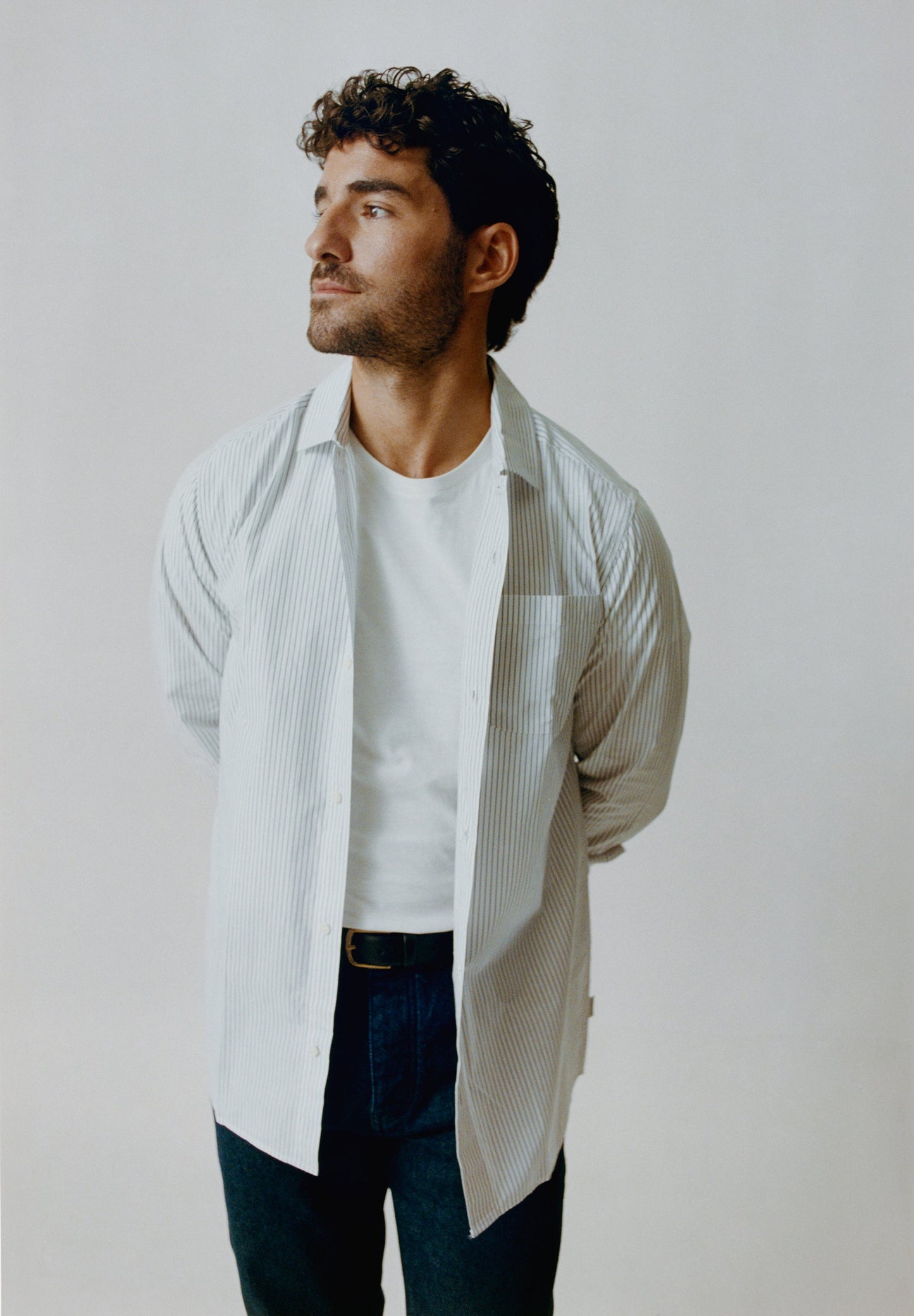 STRIPED POCKET SHIRT