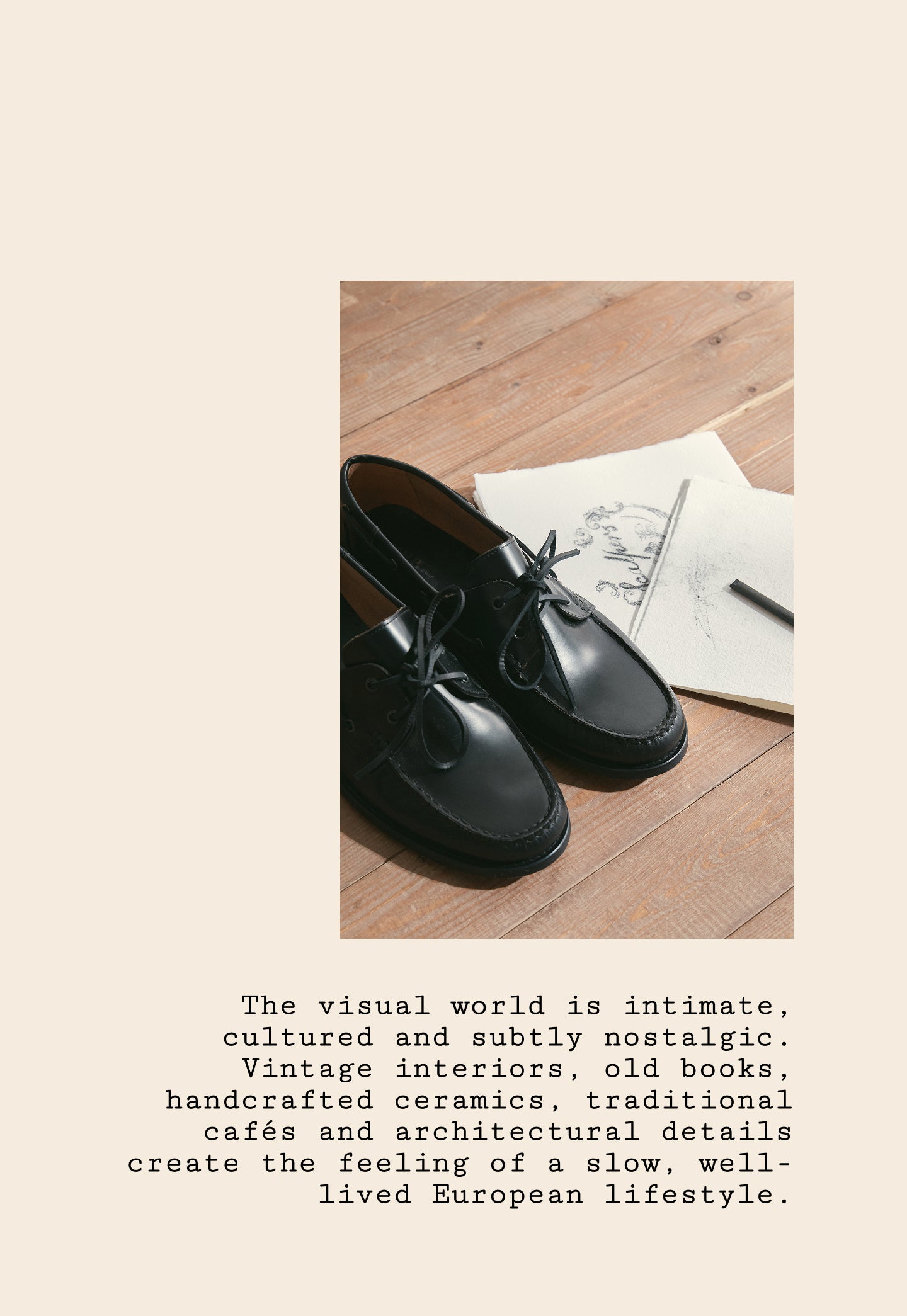 LEATHER DECK SHOES