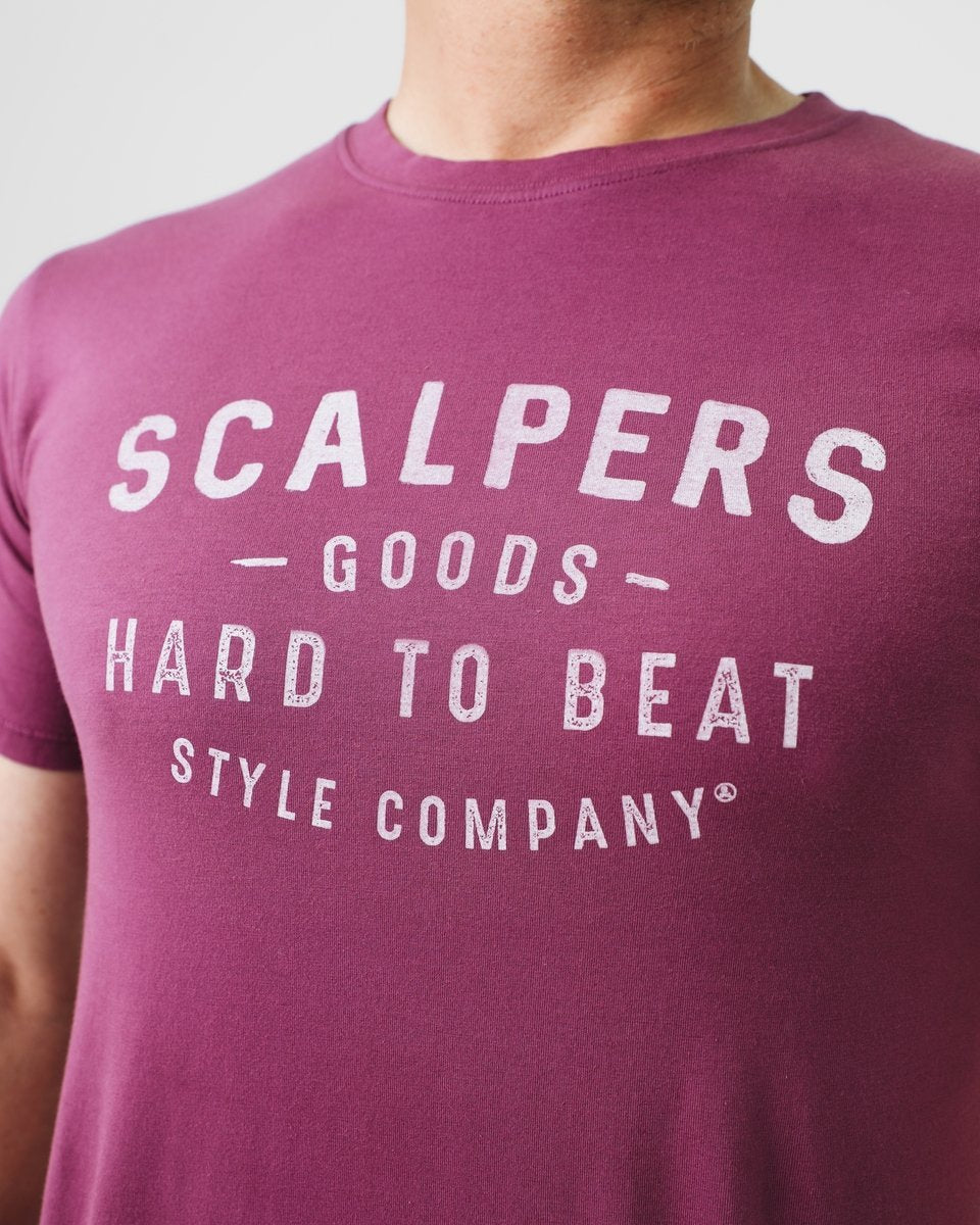 BASIC T-SHIRT WITH SCALPERS PRINT