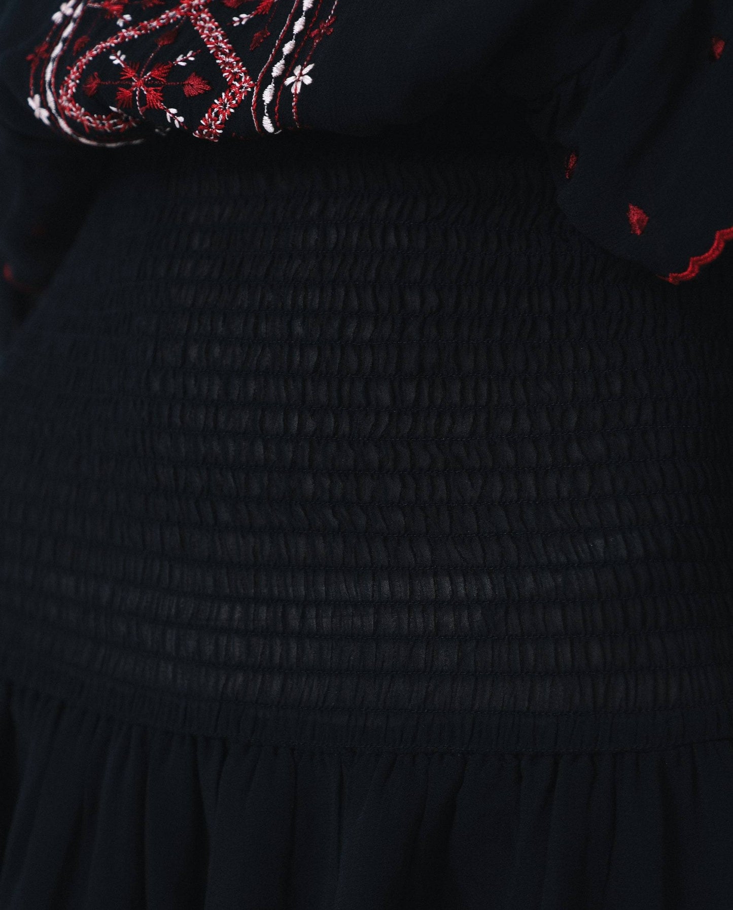 MINI DRESS WITH EMBROIDERY