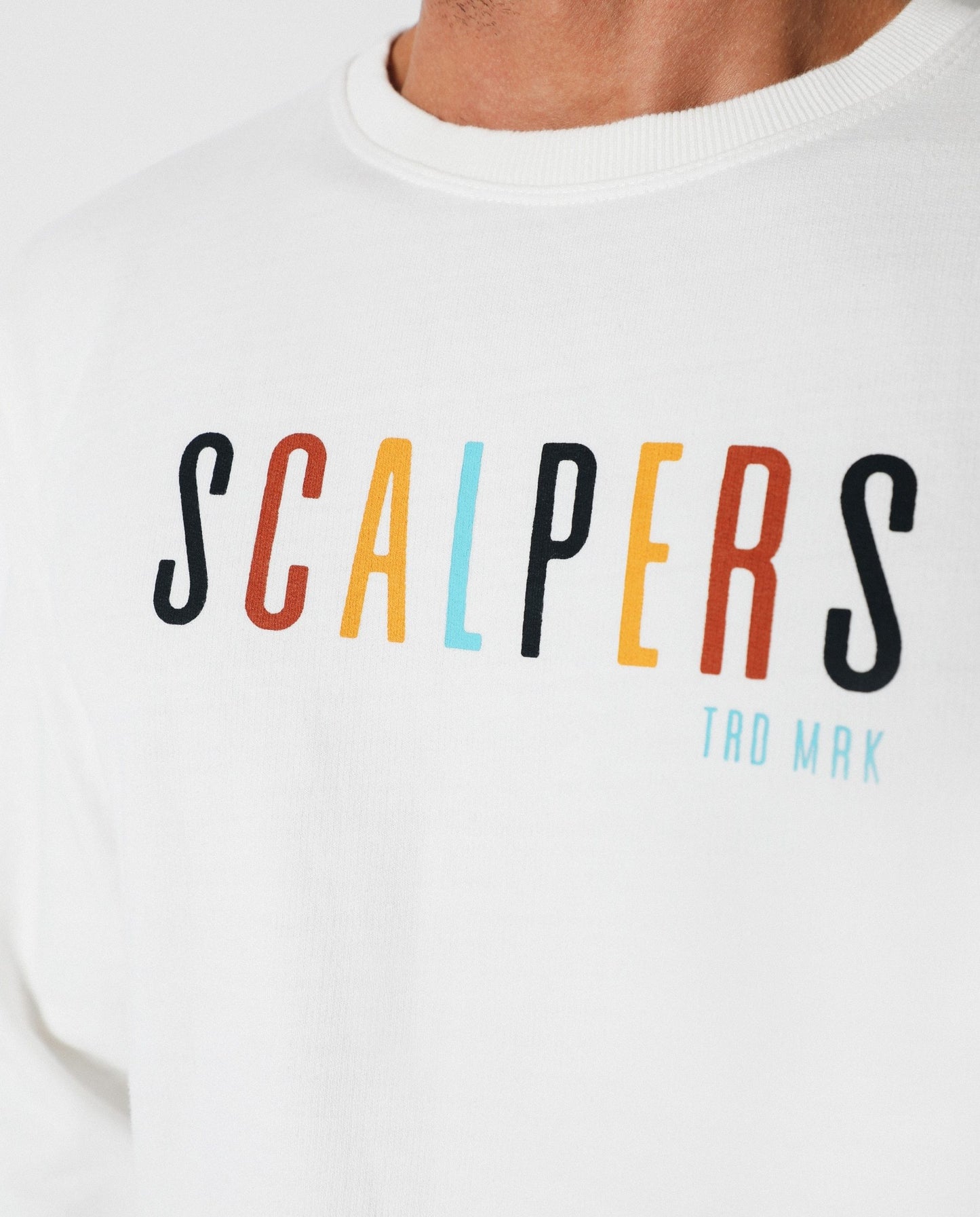SWEATSHIRT WITH MULTICOLOUR PRINT
