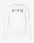 SWEATSHIRT WITH MULTICOLOUR PRINT