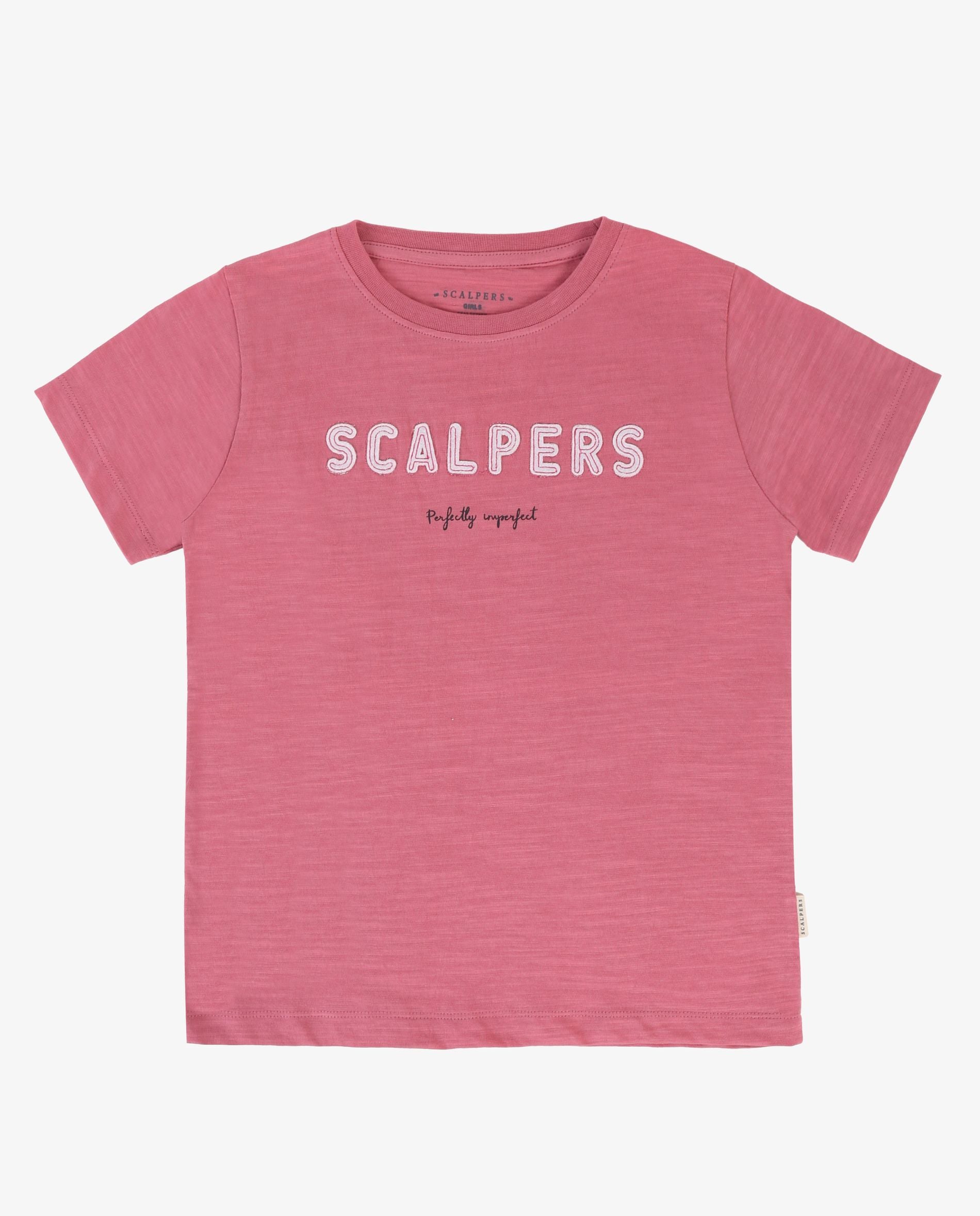 T-SHIRT WITH SCALPERS LOGO